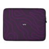 wSlipcases - Purple Pulse Laptop Sleeve