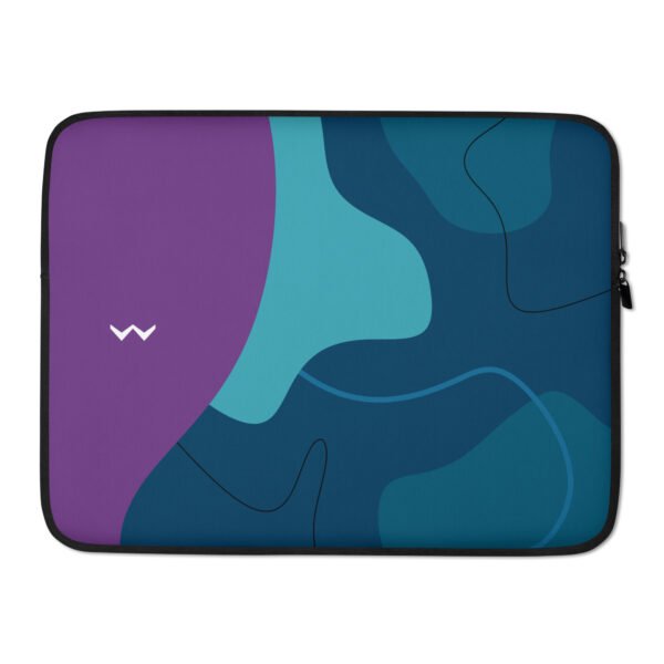 wSlipcases - Cerulean Waves Laptop Sleeve