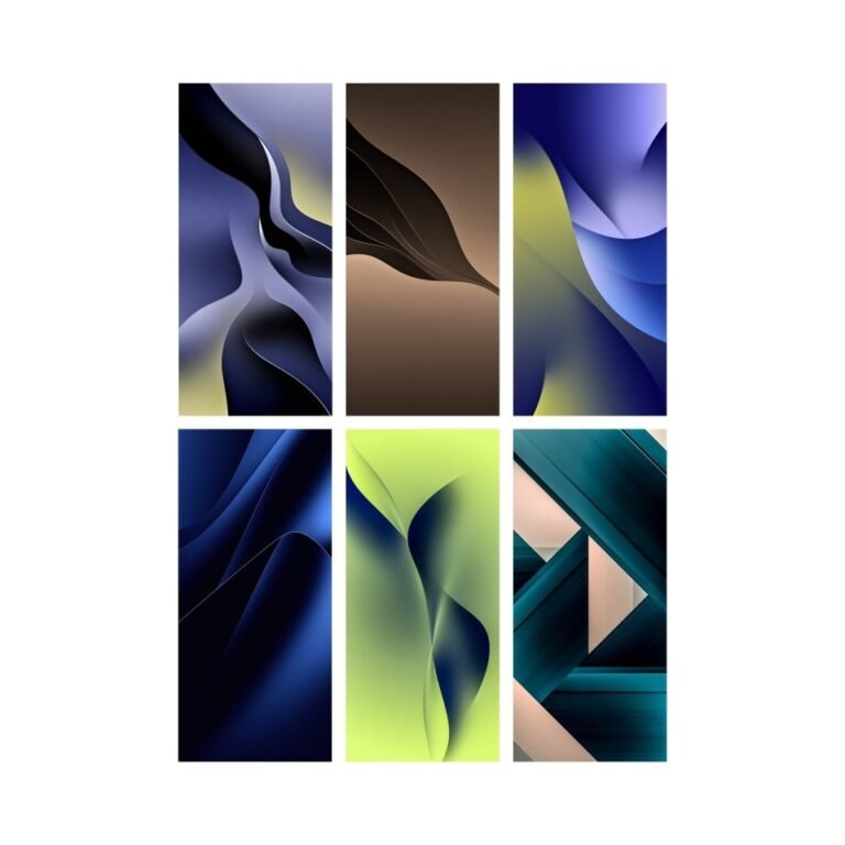 X6 Flow – Abstract Gradient Wallpaper Pack