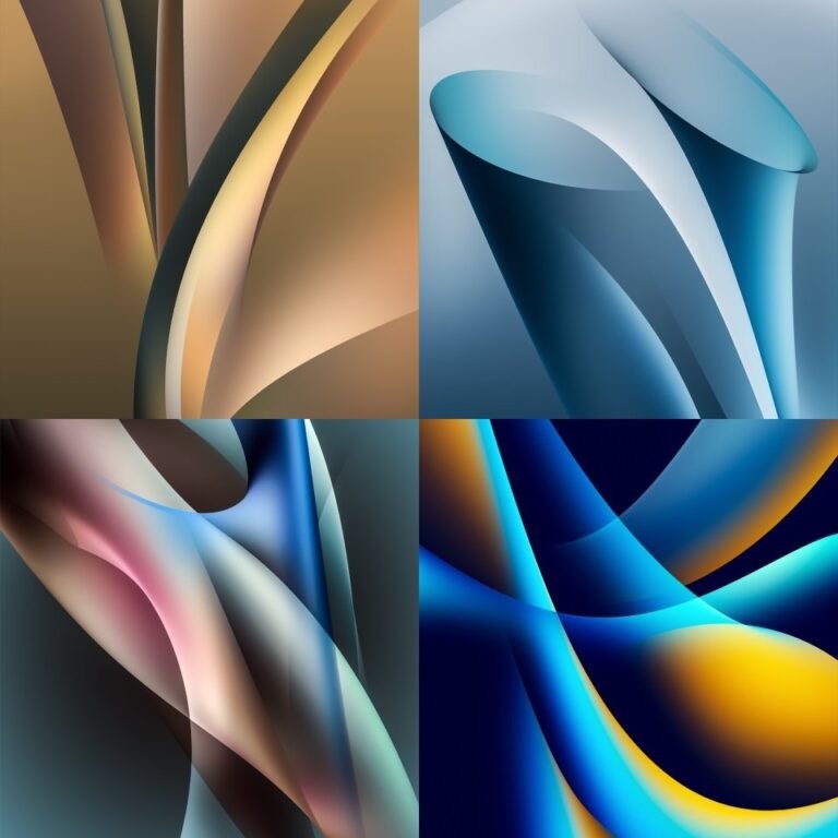 X6 Vellum – Fluid Elegance Wallpaper Pack