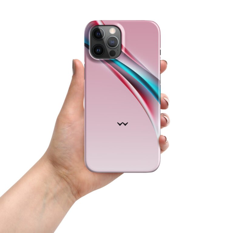 wCase - Blush Arc Snap case for iPhone®