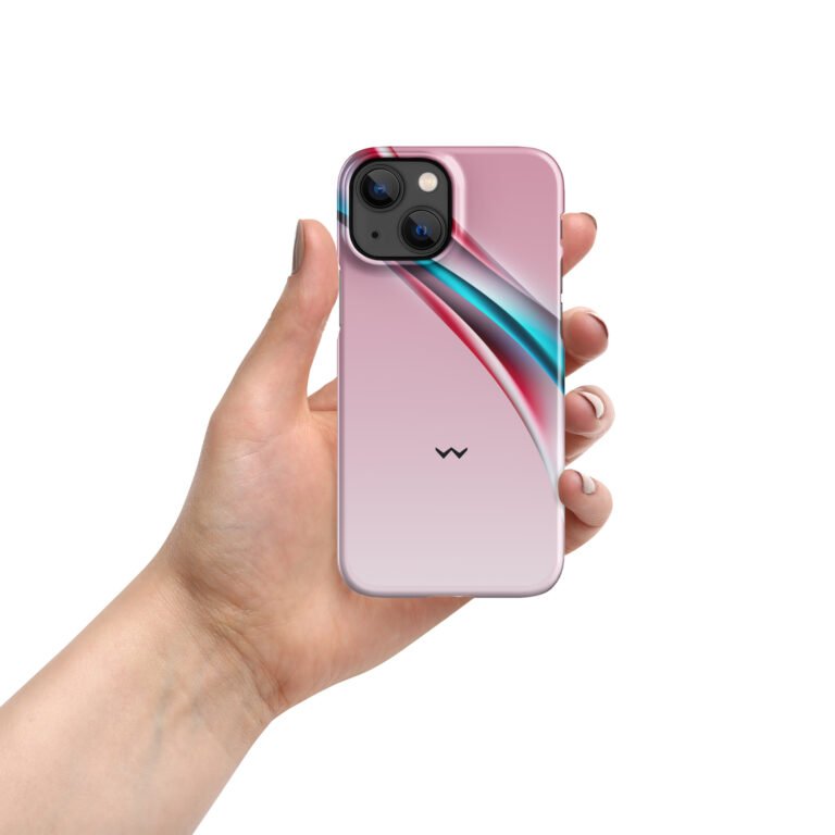 wCase - Blush Arc Snap case for iPhone®
