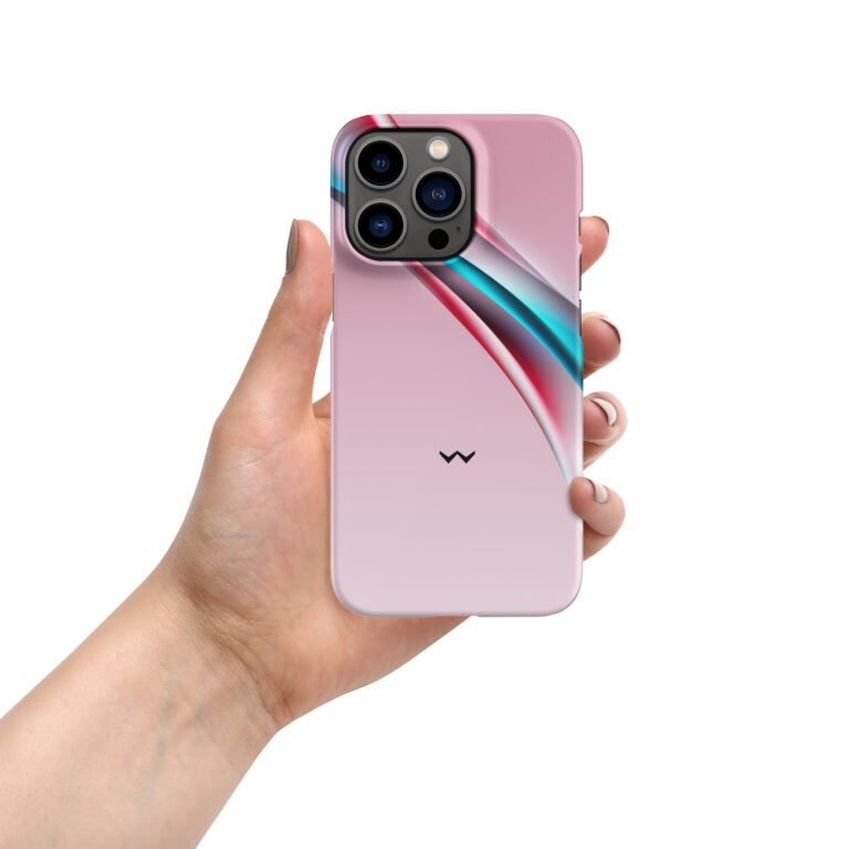 wCase - Blush Arc Snap case for iPhone®