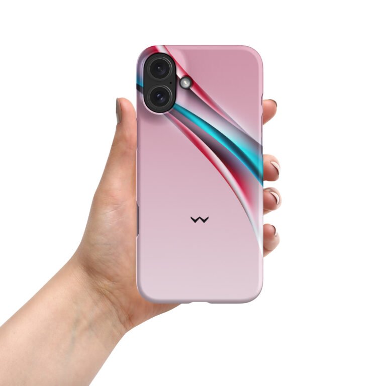 wCase - Blush Arc Snap case for iPhone®