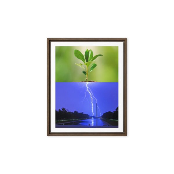 framed-canvas-in-brown-8x10-front-6915cfa943ebc.jpg Rooted in Thunder Framed Canvas (8"x10")