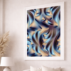 wshankara.com Silk Waves Abstract Framed photo paper poster on wall image 4 1x1 Silk Waves Abstract Framed Photo Paper Poster